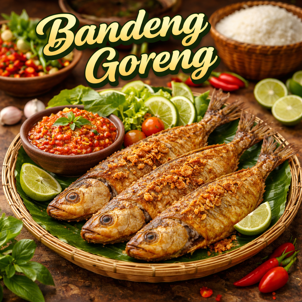 Bandeng goreng Mang Engking